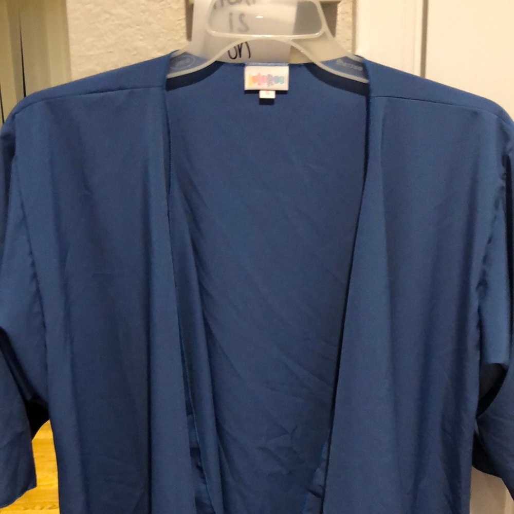 Lularoe Shirley Bnwt Small blue